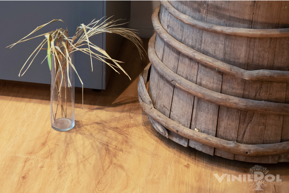 Виниловый ламинат VINILAM 7896 EIR Дуб Флоренция Glue