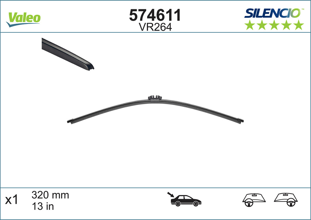 VALEO - 574611-VAL - Metlica brisaca