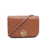 Кожаная сумка-мессенджер Luggage Michael Kors - коричневый(30S4GD8M2L)