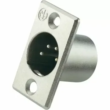 Neutrik NC4MP панельный разъем XLR male 4 контакта