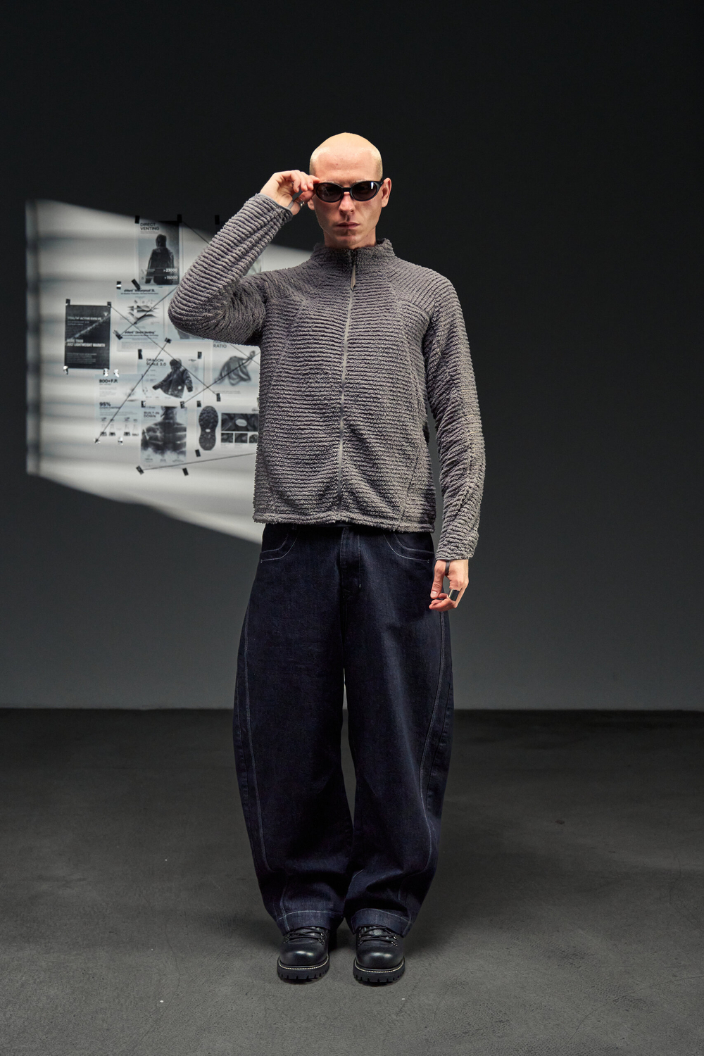 Кардиган Blue Monte Moisture-Heat Breathable Fleece Cardigan "Dayan Purple"