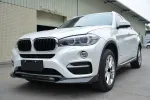 Карбоновая губа переднего бампера для BMW X6 F16 xDrive 2015-2016 (первое поколение X6 F16) БМВ
