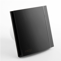 Накладной вентилятор Soler Palau SILENT-100 CZ BLACK DESIGN 4C