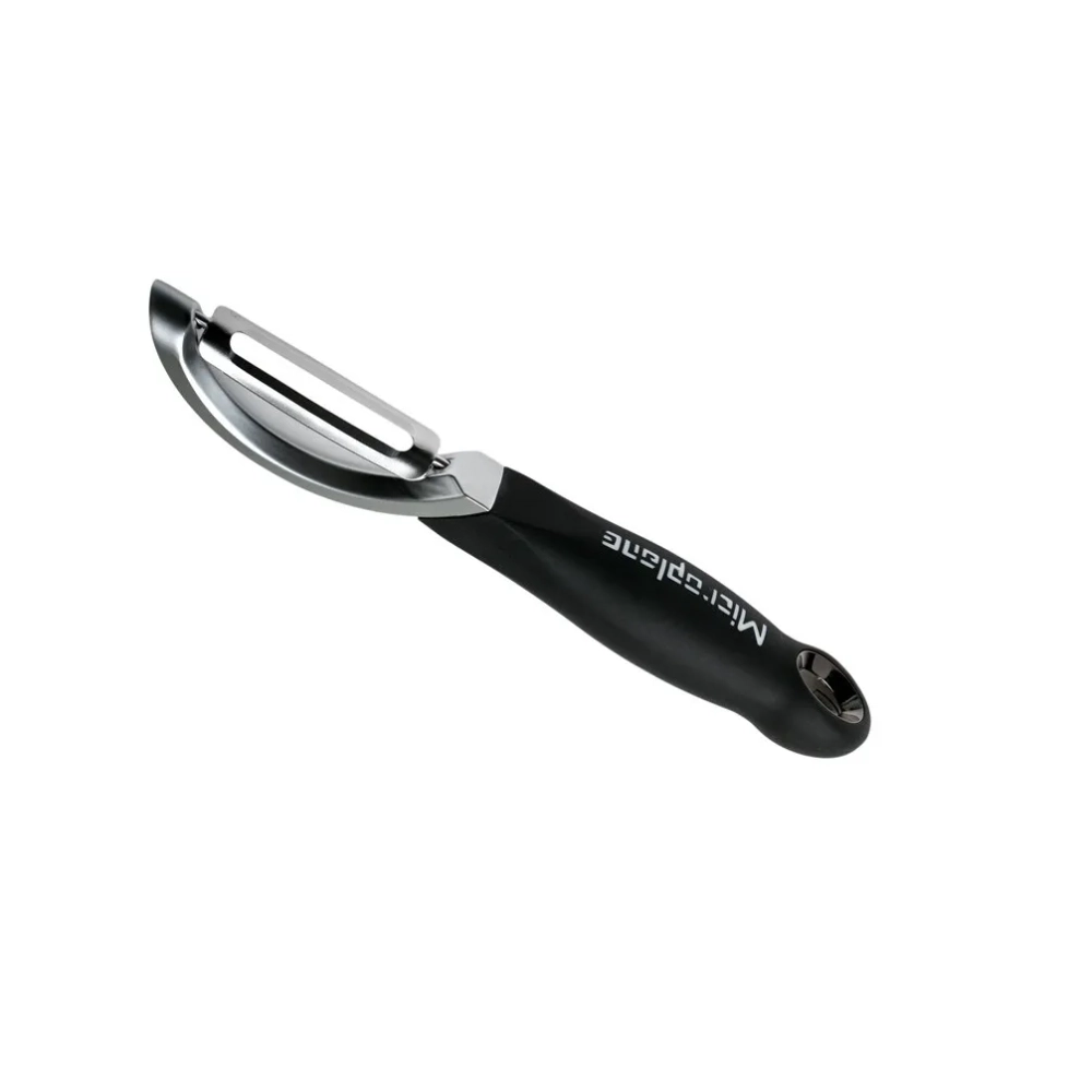 Microplane Специальный вертикальный нож для очистки овощей, черный. 48091