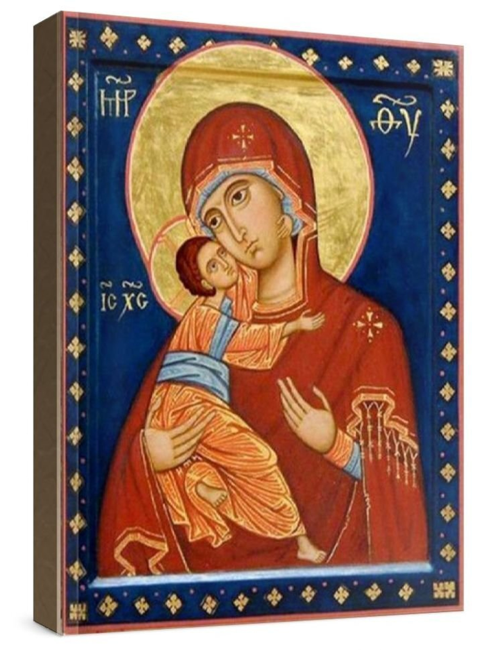 Владимирская икона БМ (рукописная на заказ)