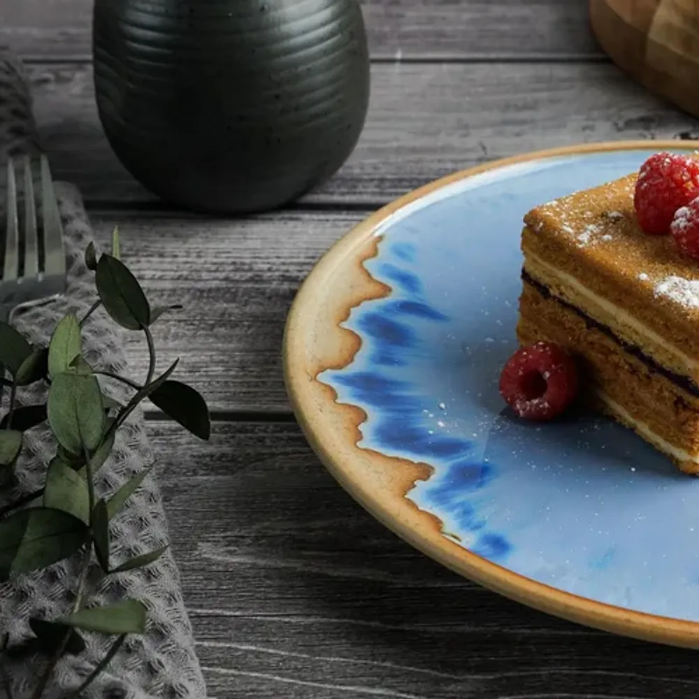 Тарелка d 21 см h2,4 см Blue Panasia P.L. Proff Cuisine [1]