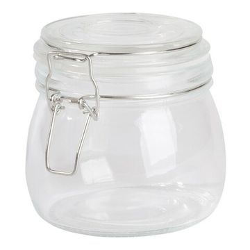 Стеклянная банка для хранения продуктов CLICKY, объем ок. 500 ml