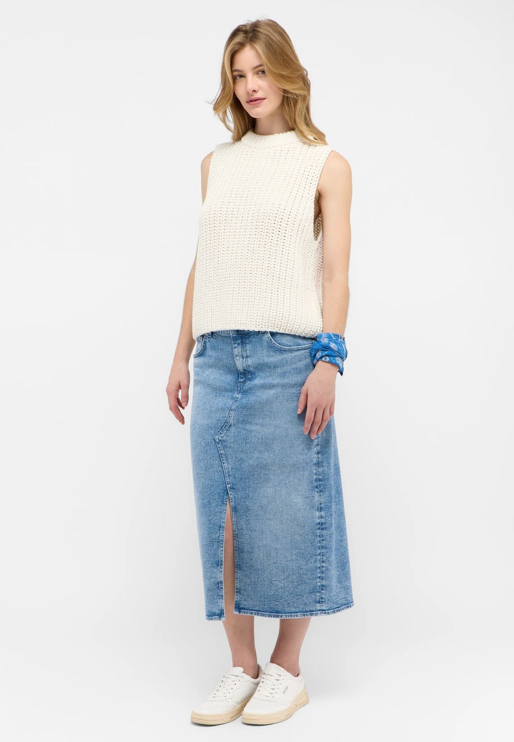 Юбка джинсовая женская MUSTANG Eureka Denim Skirt
