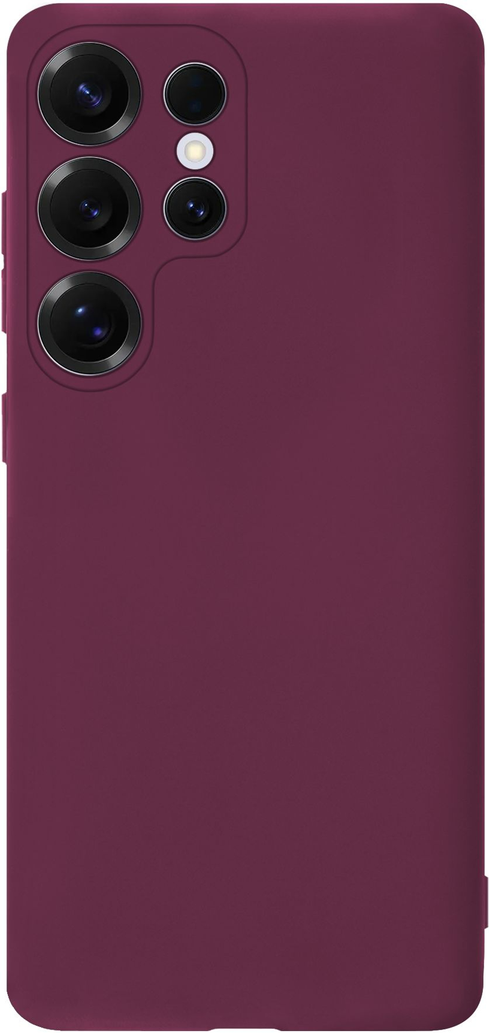 Мягкий Soft Touch чехол из силикона для SAMSUNG GALAXY S25 ULTRA с бархатной подкладкой