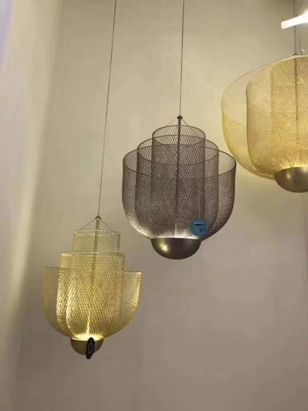 Pendant design lamp Meshmatics by Moooi