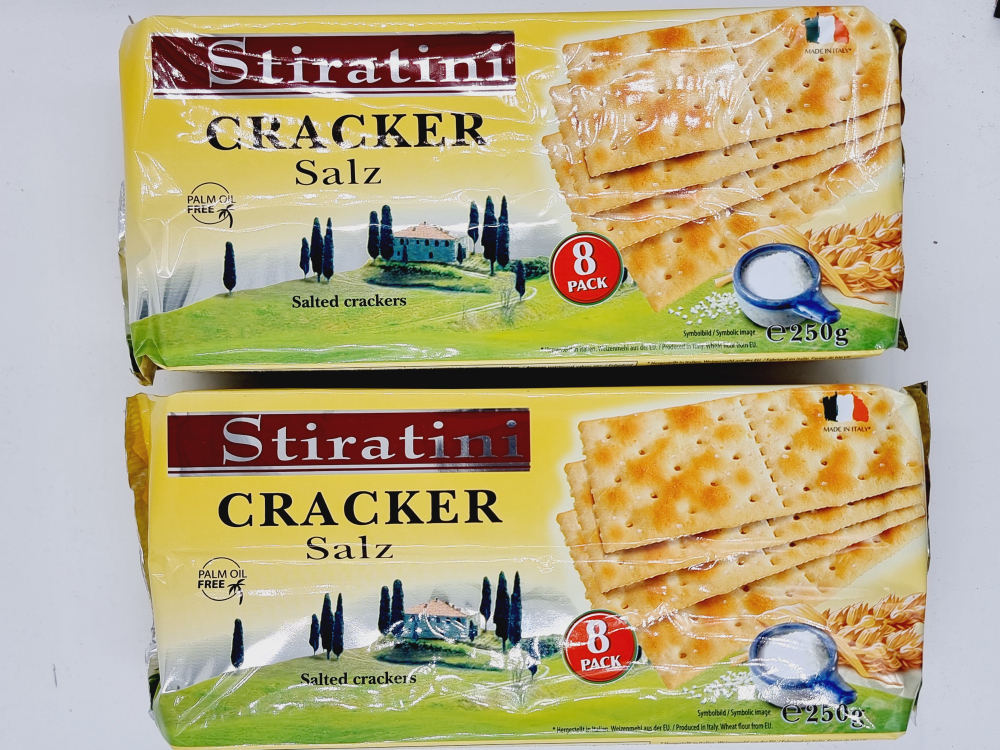 Stiratini Крекеры соленые (2х250) 500 г (Австрия)