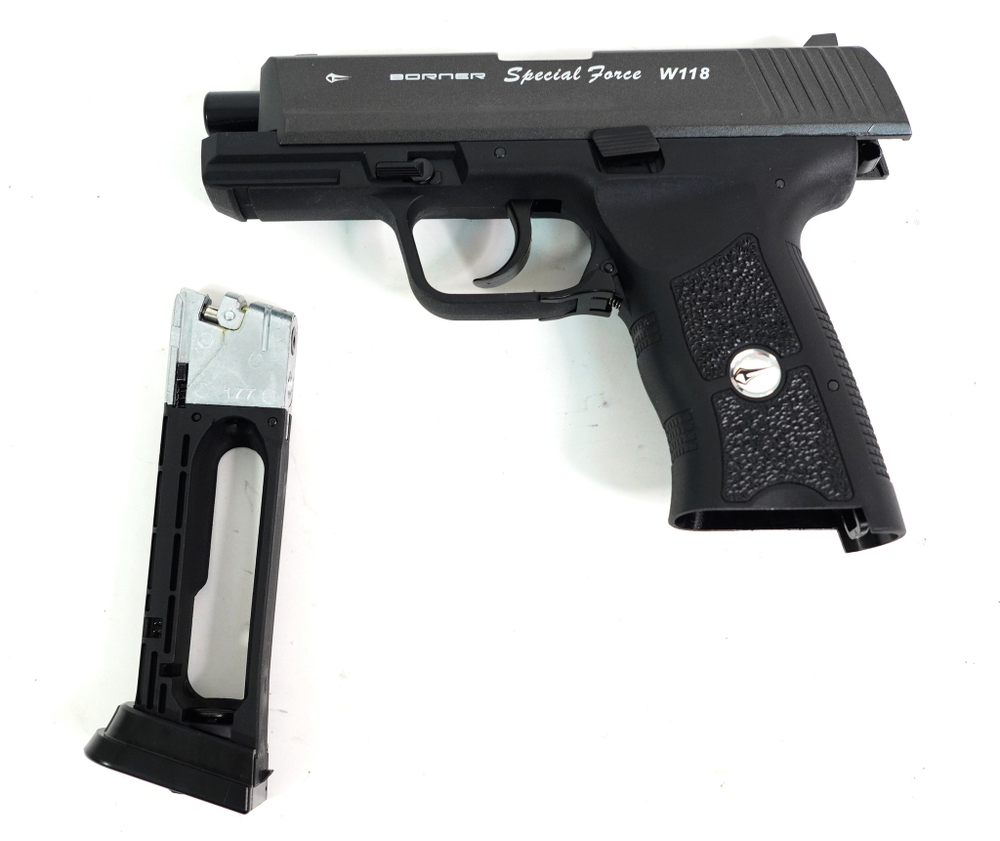 Пистолет пневматический Borner W118  (HK) 4,5 мм