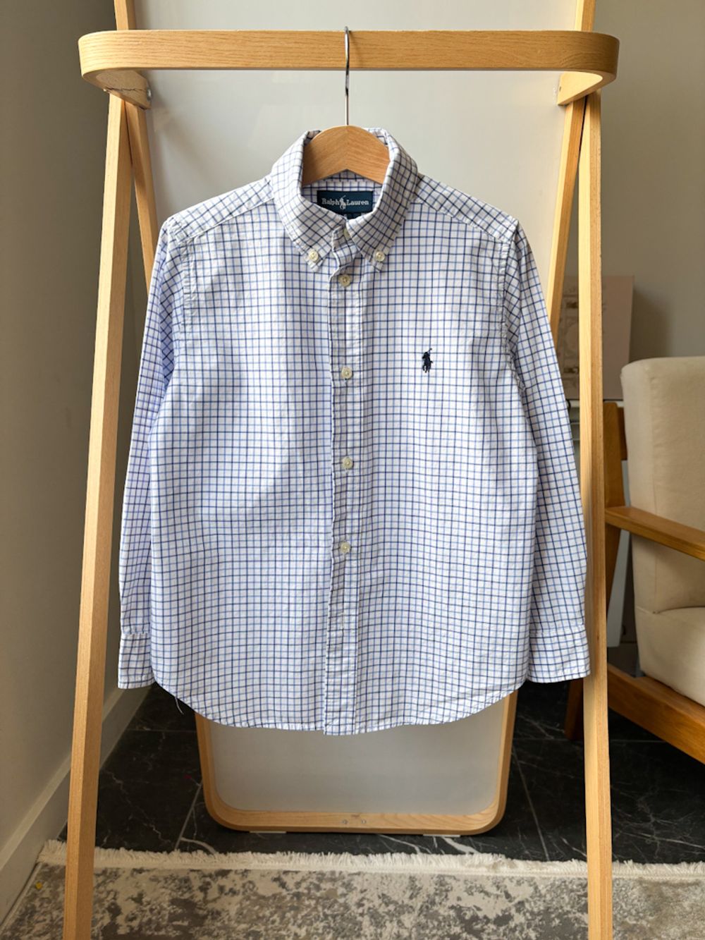 Хлопковая рубашка Ralph Lauren, 116