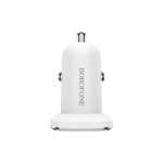 Автомобильное заряд. устр. Borofone BZ12 2USB 2.4A белое