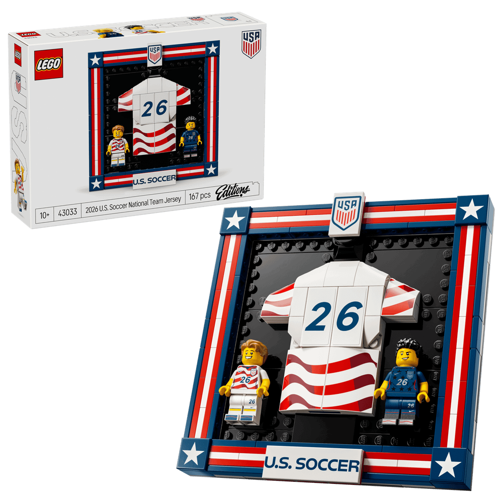 Конструктор LEGO Editions 43033 2026 U.S. Soccer National Team Jersey