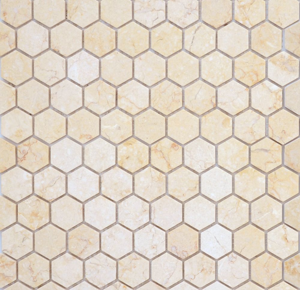 Мозаика Botticino MAT hex 18x30x6