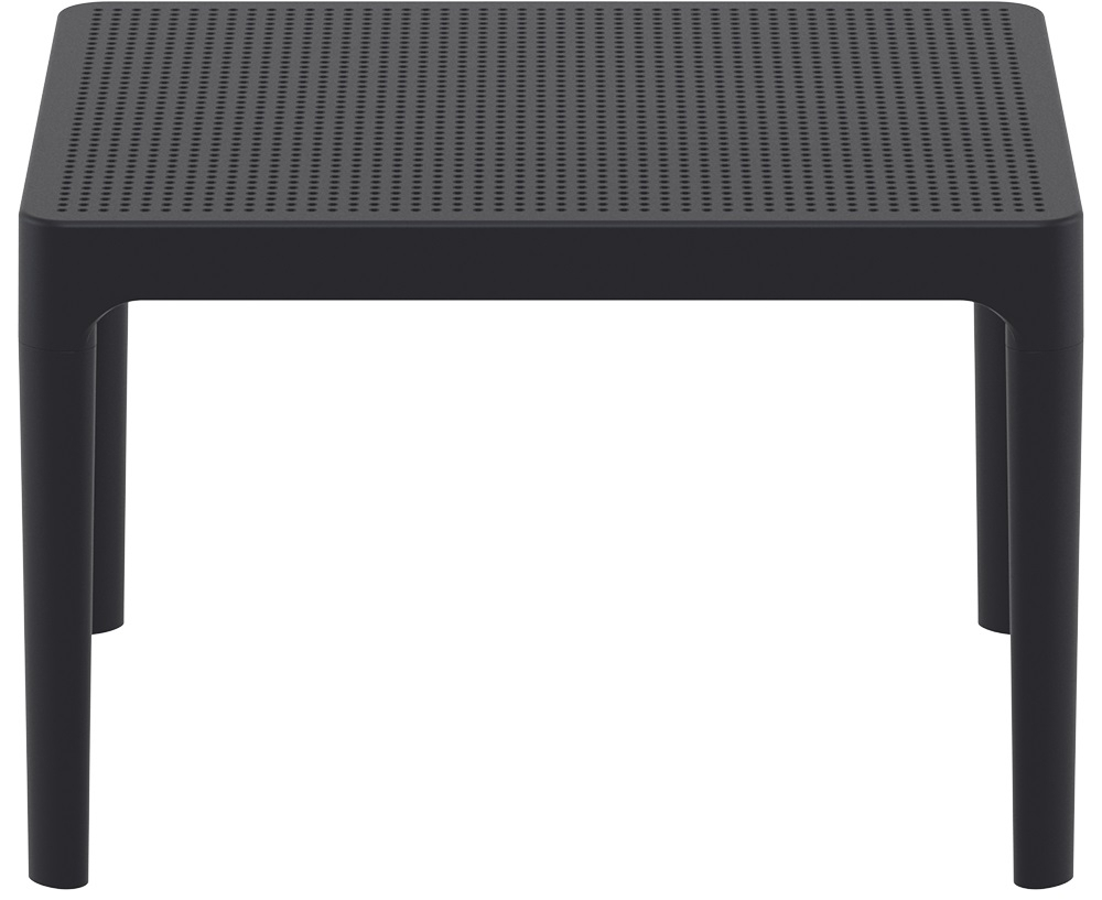 Столик пластиковый журнальный, Siesta Contract Sky Side Table, черный