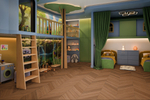 Кварц-винил SPC Damy Floor Chevron SPC 5 мм БЛУА 1.676 м2