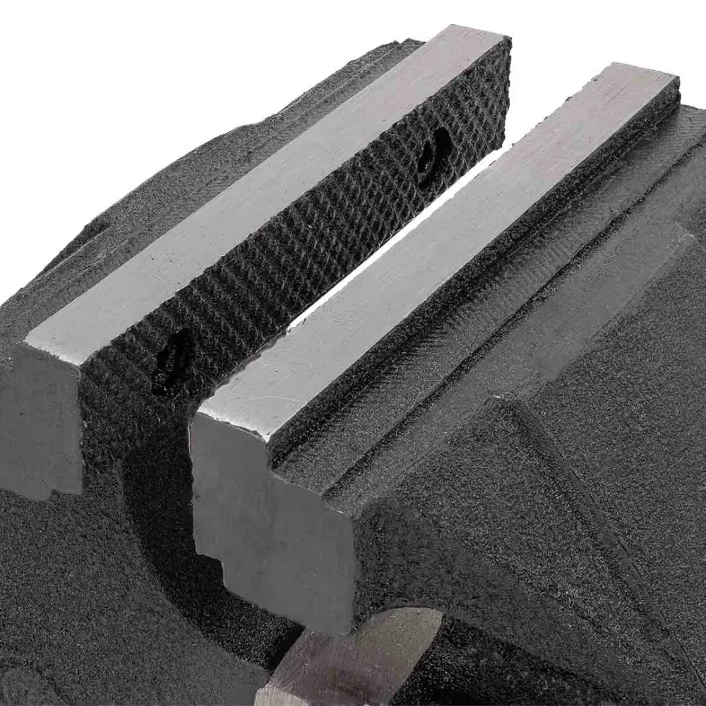 Тиски стальные усиленные поворотные с наковальней 4''-100мм FORSTIME FT-6540904