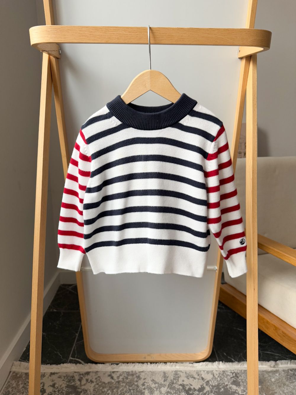 Хлопковый джемпер Petit Bateau, 98