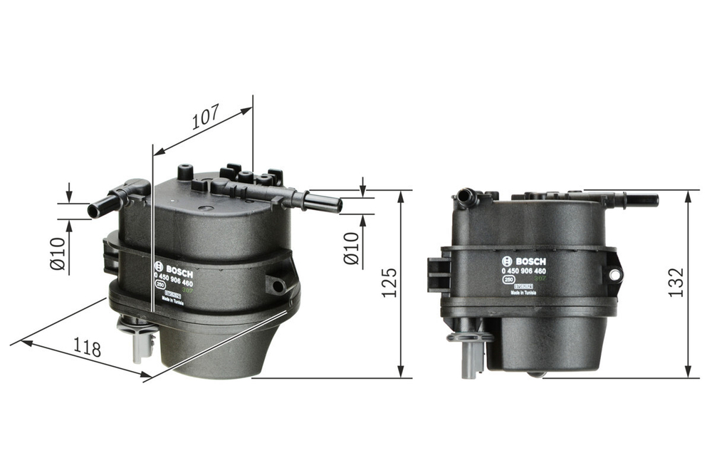 BOSCH - 0450906460-BOC - Fuel Filter