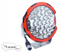 Фара AURORA ALO-GR7-B 9″ 205W (красный обод) комбинированная 1 шт.