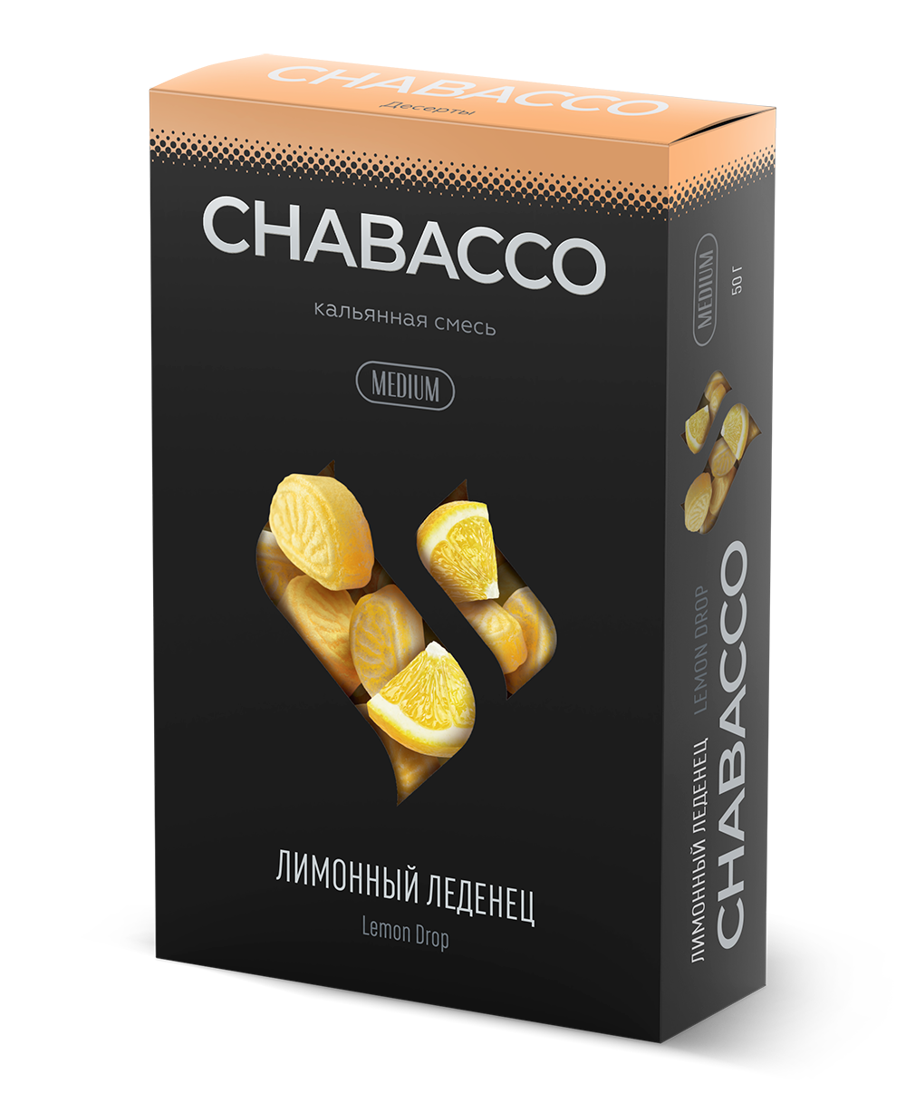 Chabacco Medium - Lemon Drop (50г)