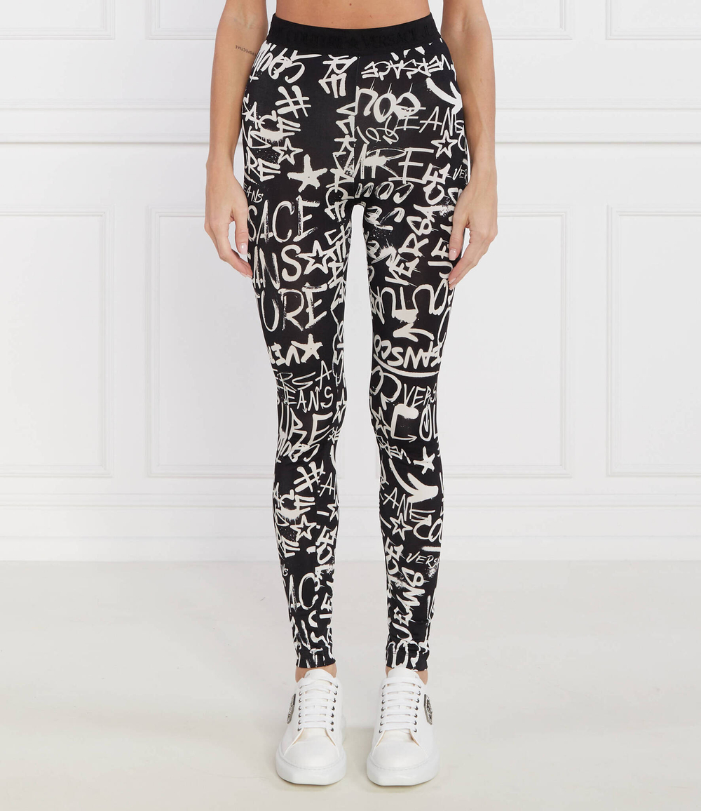 Леггинсы Versace Jeans Couture - черный(75HAC101JS200)