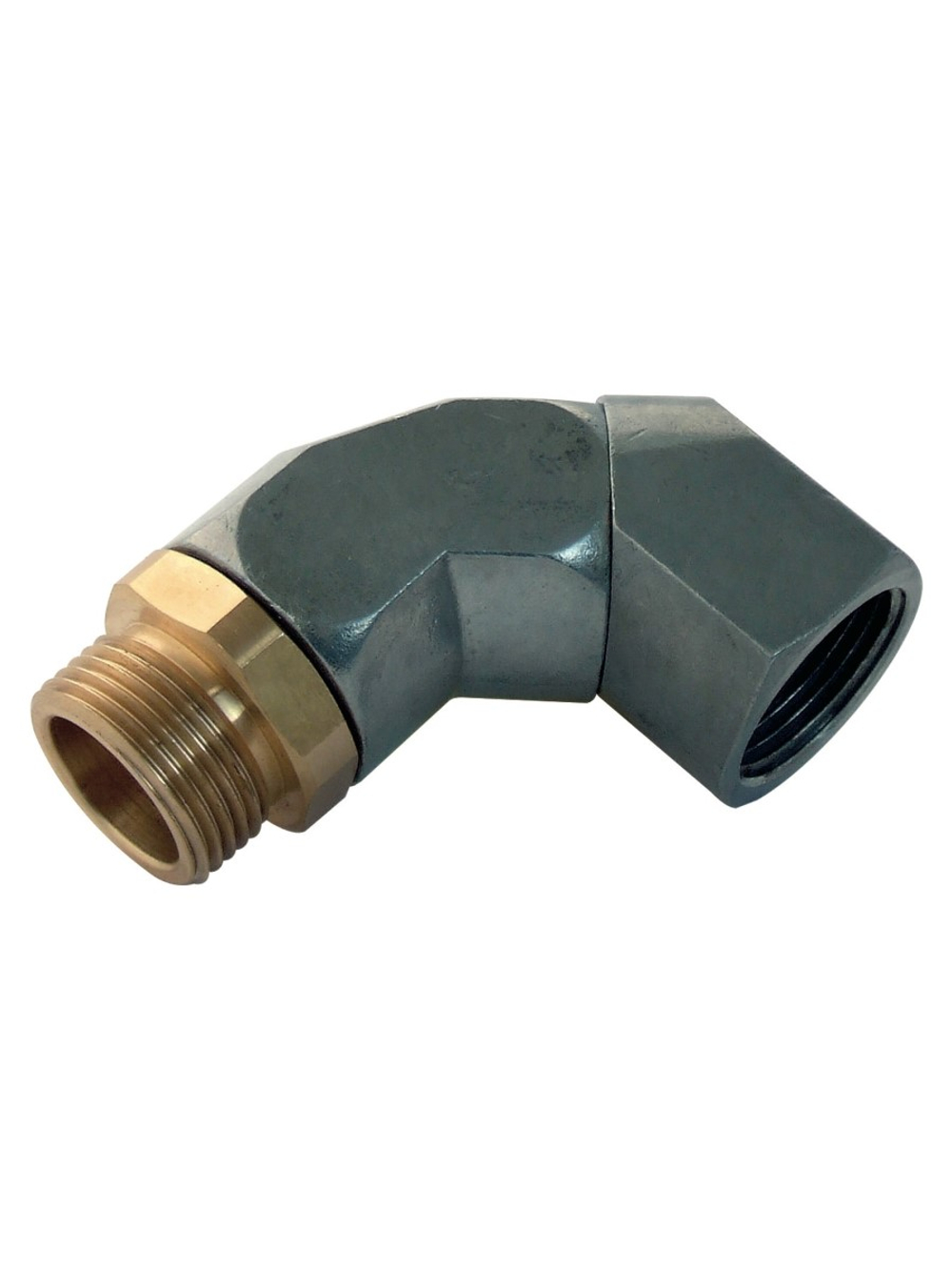 Поворотный вертлюг 90° 1" BSP (M) / 1" BSP (F)