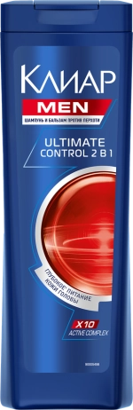 Clear Men Шампунь Ultimate control 2в1 400мл