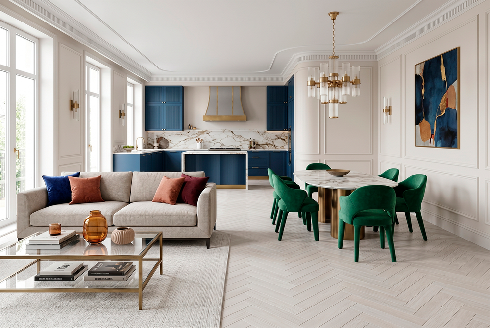 HDF Ламинат FLOORFORT Дуб Берлингтон 10653-5 НС