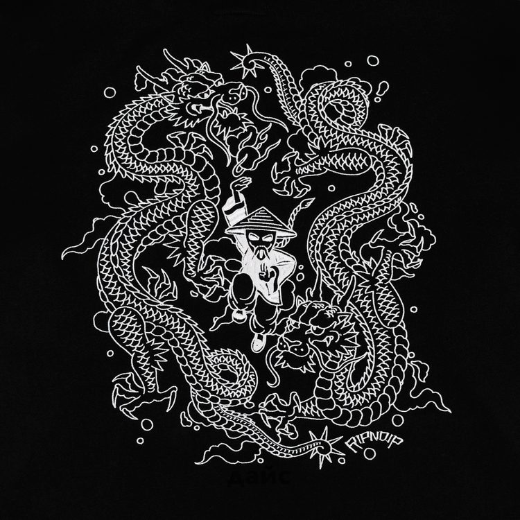 Толстовка мужская Ripndip Ryu Hoodie артикул:RND10204 - купить в магазине Дайс