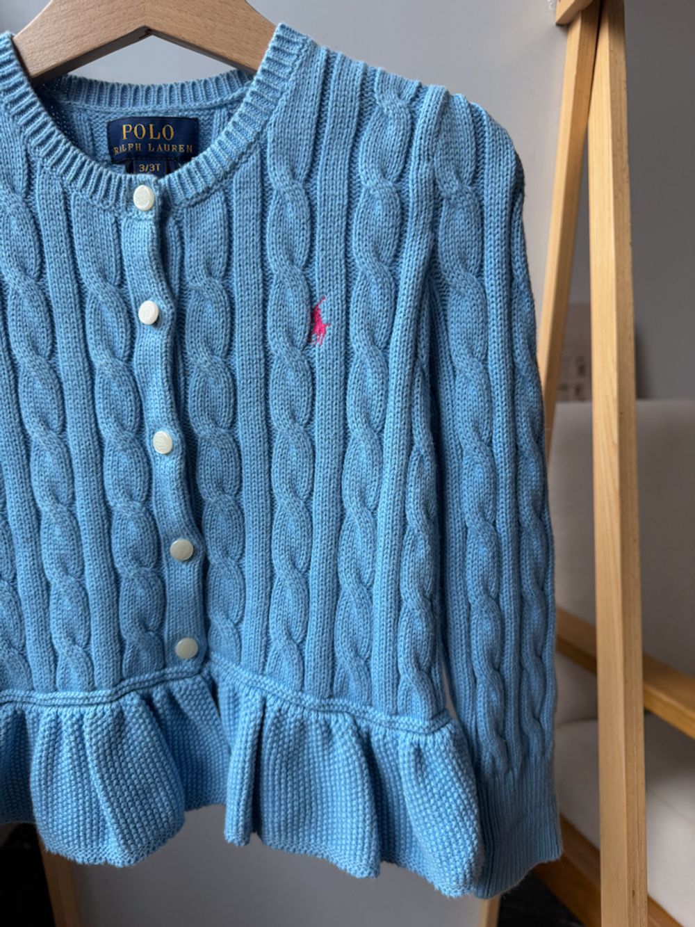 Хлопковый кардиган Polo Ralph Lauren, 98