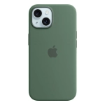 Силиконовый чехол с поддержкой MagSafe Apple Silicone Case для iPhone 15, Cypress (Кипарис)