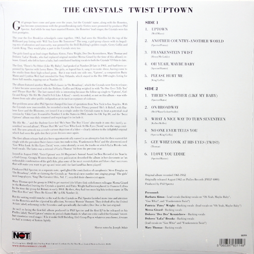 The Crystals / Twist Uptown (LP)