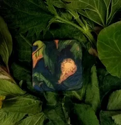 Квадратный значок Ивовый лес 