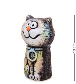 KK- 66 Фигурка «Кот Бродяга» шамот