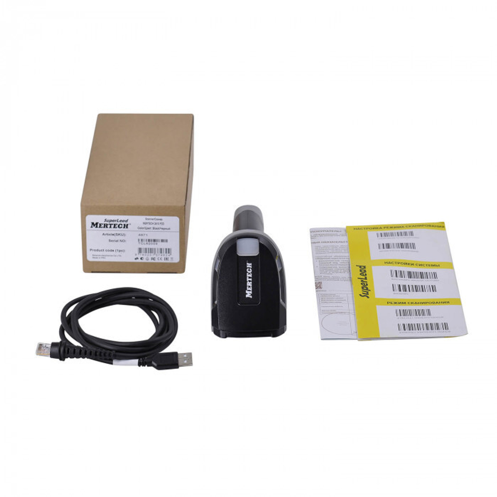 Проводной сканер Mertech 2410 P2D,USB