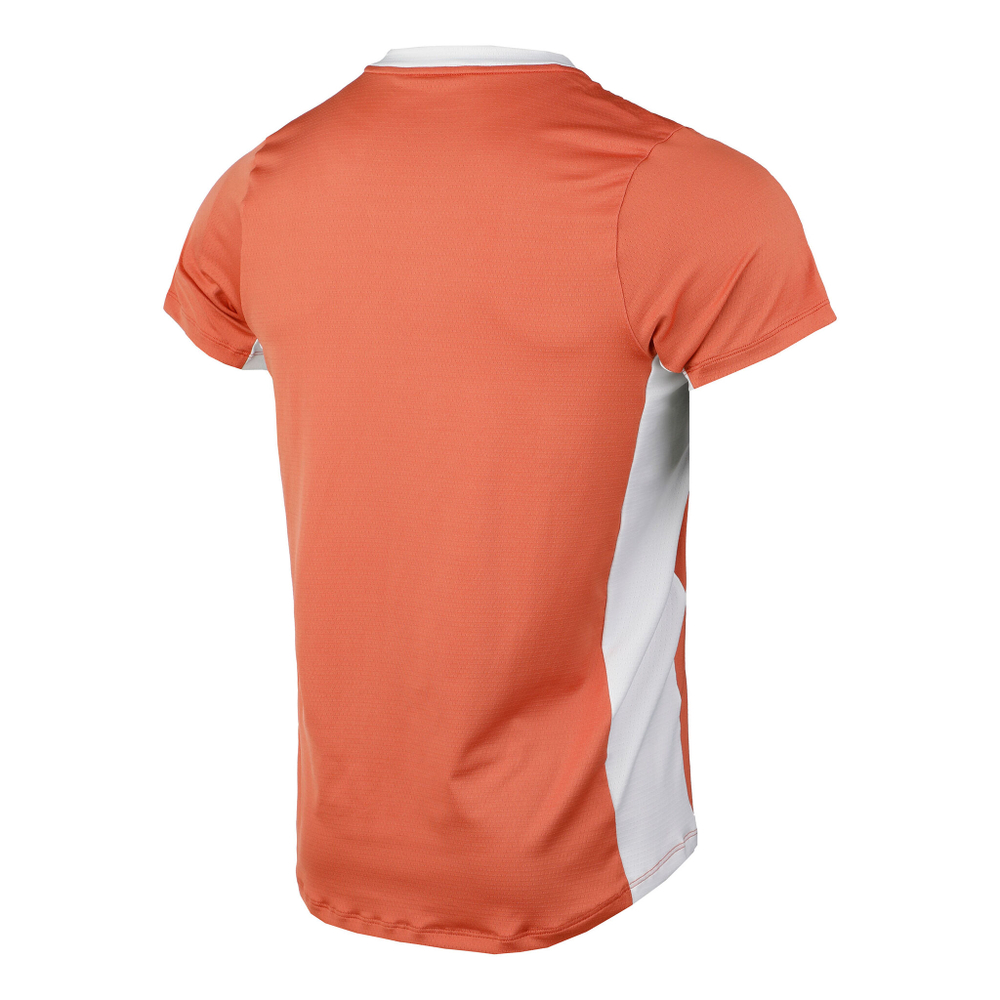 Мужское теннисное поло Nike Court Dri-Fit T-Shirt Men - Orange, White