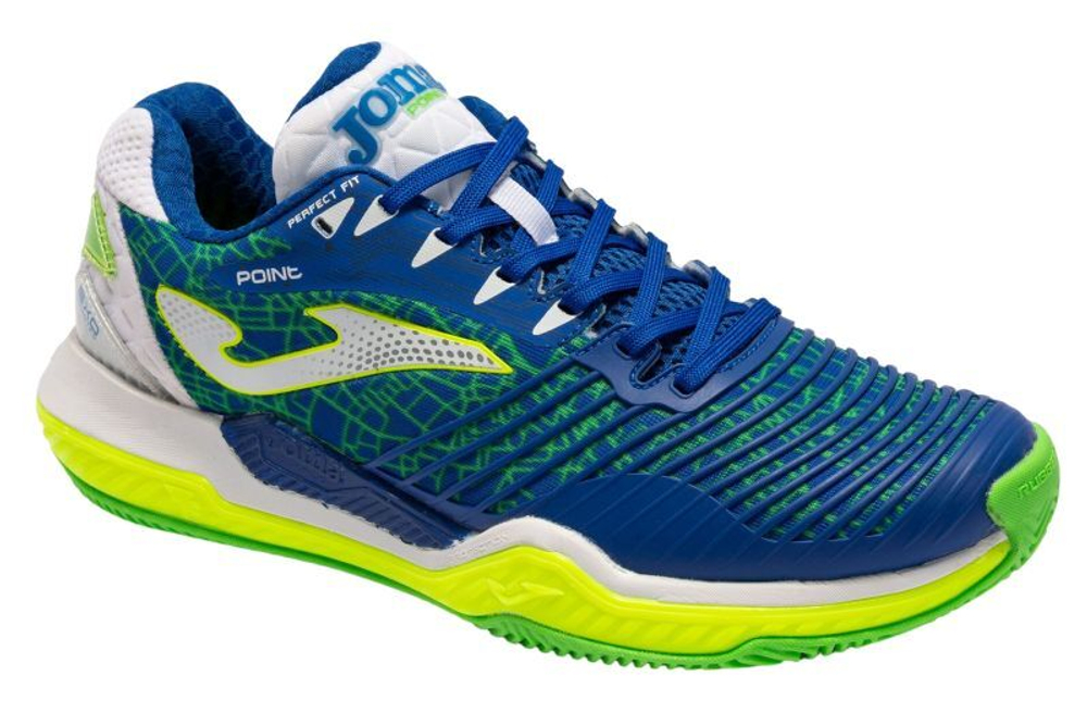 Мужские кроссовки теннисные Joma T.Point Men 2204 - royal/lemon fluor
