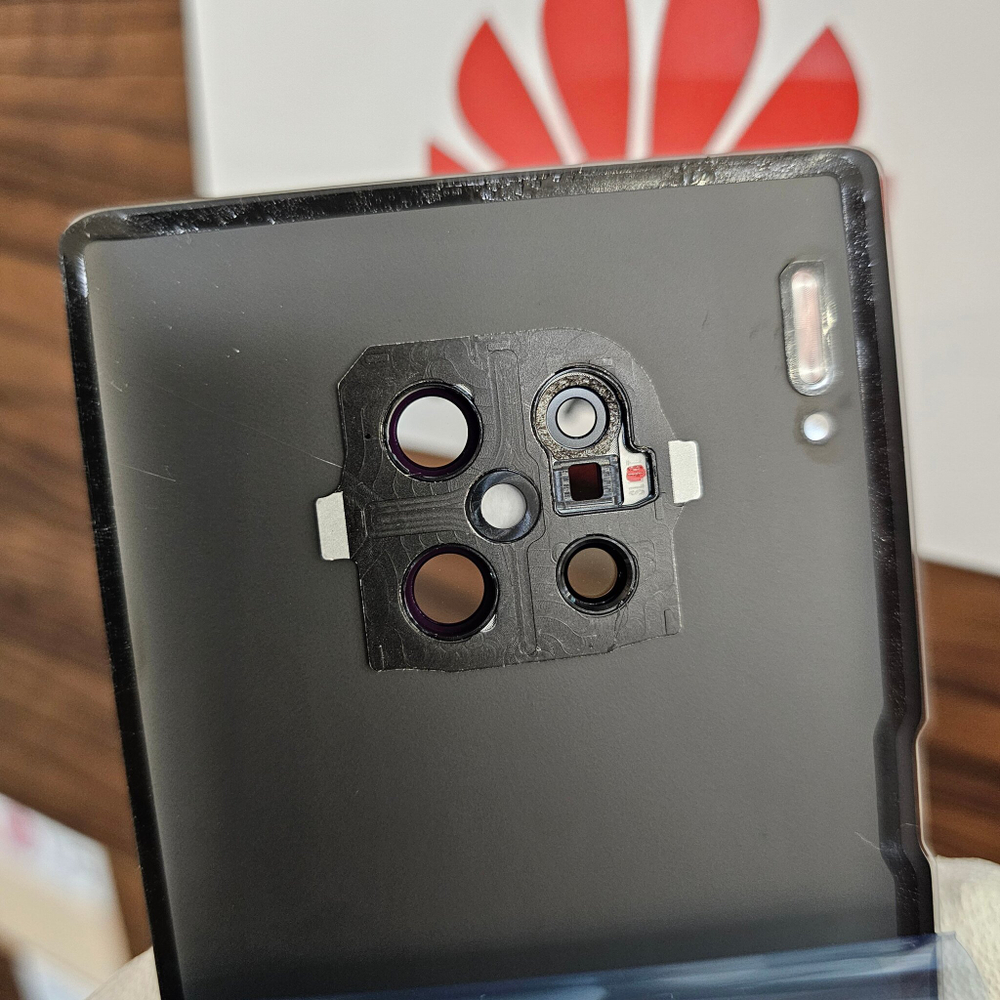 Крышка для Huawei Mate 30 Pro (заднее стекло) "хорошее качество" цвет: розово-сиреневый