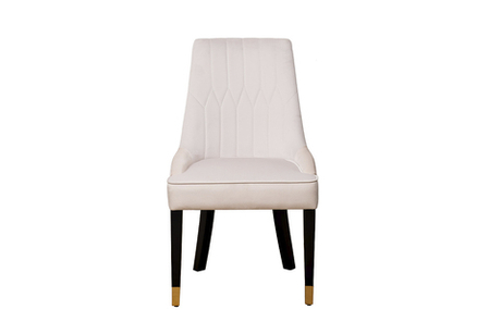 Стул Garda Decor Элегантный(Elegante) велюр светло-бежевый Colt002 56*65*101 см