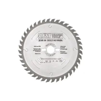 Диск пильный 250x30x3,2/2,2 ATB Z=40 CMT 285.040.10M