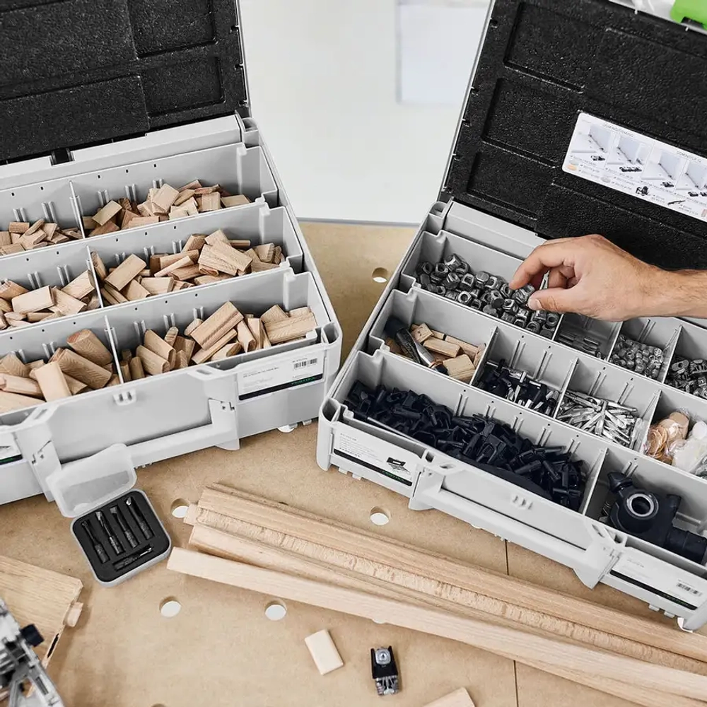 Набор вставных шипов DOMINO DS 4/5/6/8/10 1060 BU FESTOOL 576794