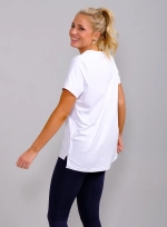 Женская майка RS Performance Relaxed Tee (White/Black) AW-268-001