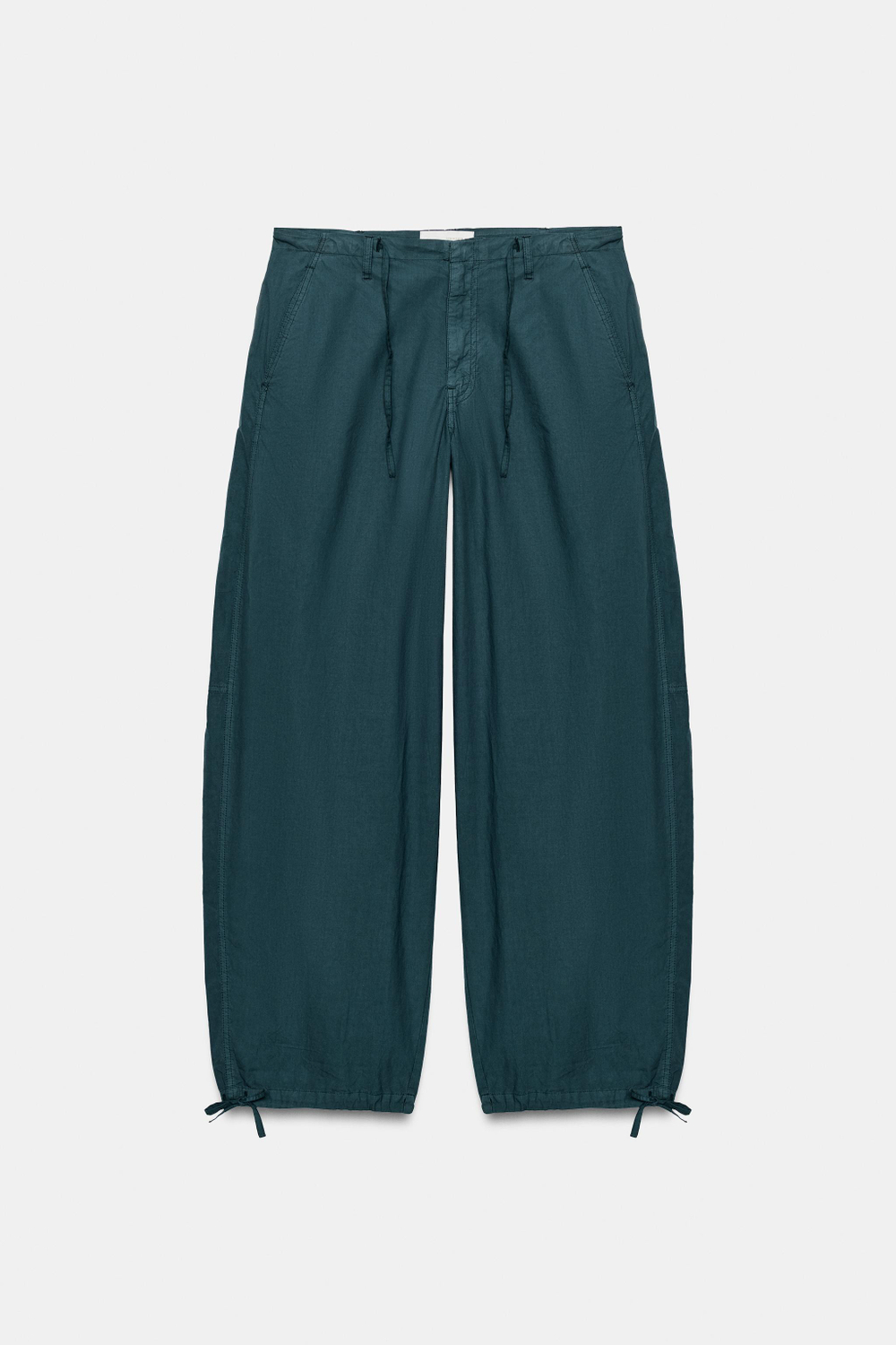 ШИРОКИЕ БРЮКИ НА ШНУРКАХ — ZARA