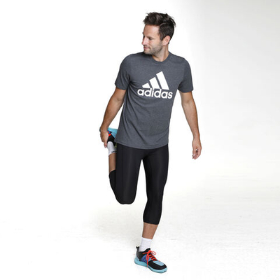 Мужские теннисные штаны adidas Tech-Fit 3/4 Tight Men - Black
