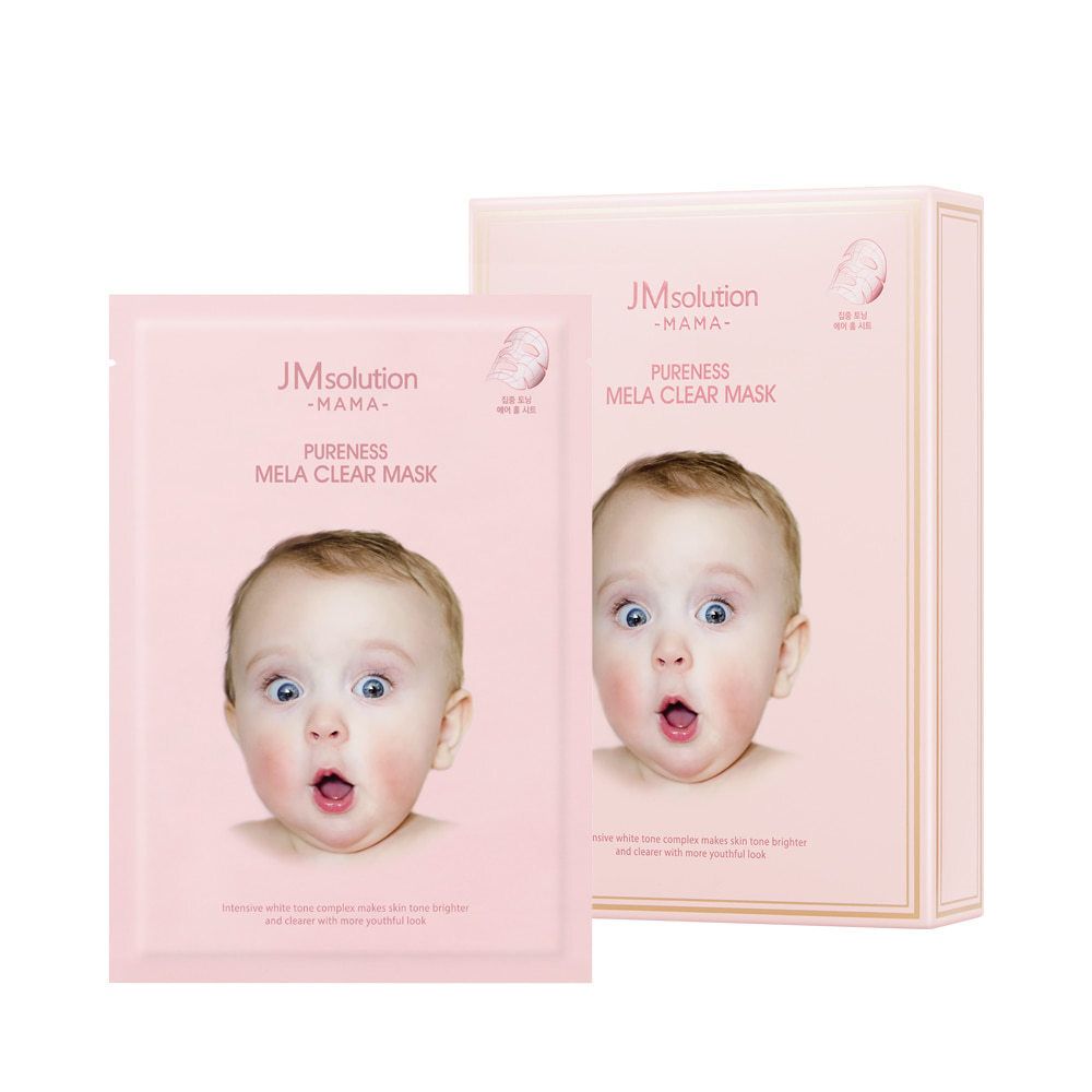 JM SOLUTION Гипоаллергенная тканевая маска Mama Pureness Mask 30 ml