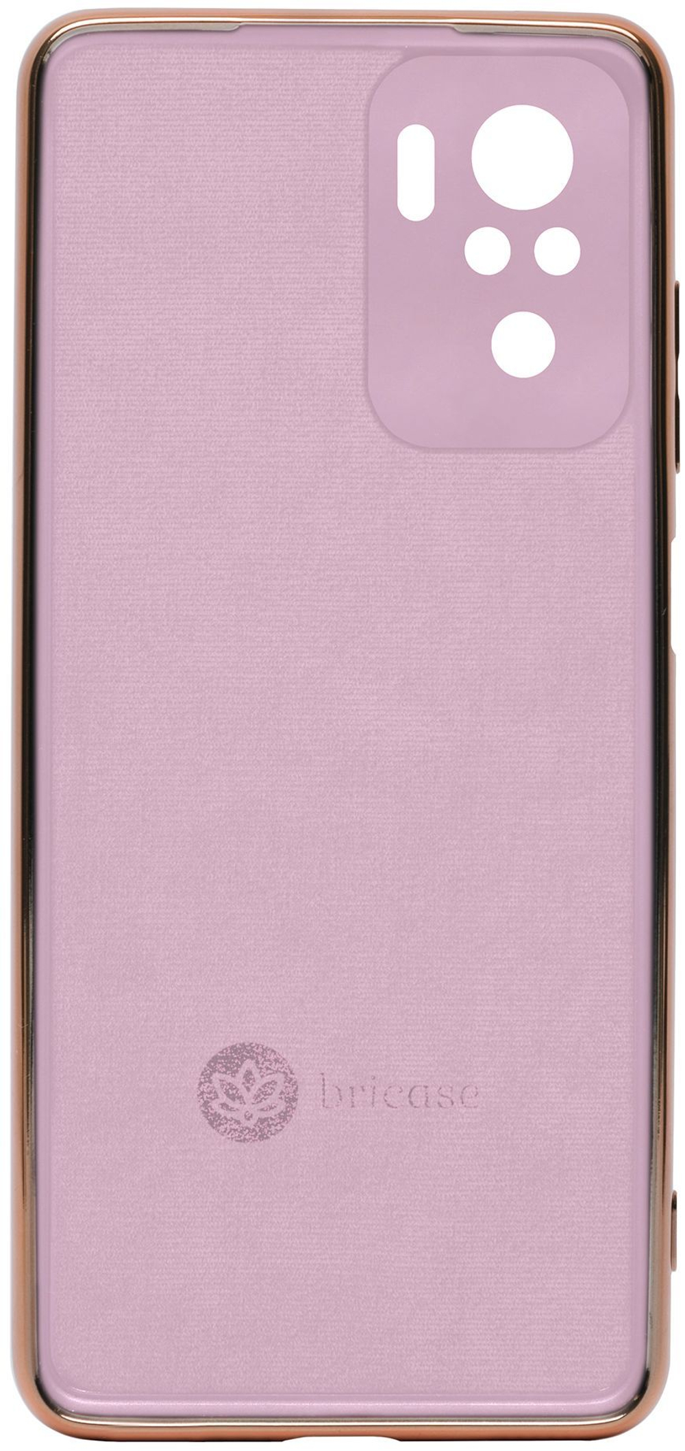 Стильный глянцевый чехол для XIAOMI REDMI NOTE 10/ 10S/ POCO M5s с кольцом-подставкой и бархатной подкладкой