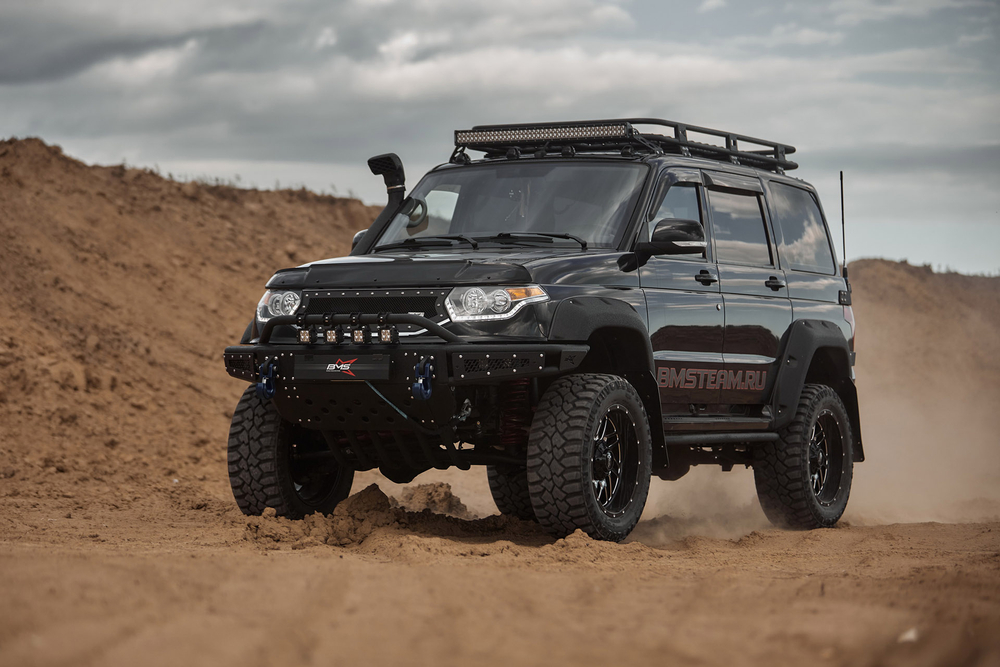Решетка радиатора BMS серия GT для УАЗ Патриот 2016-2026
